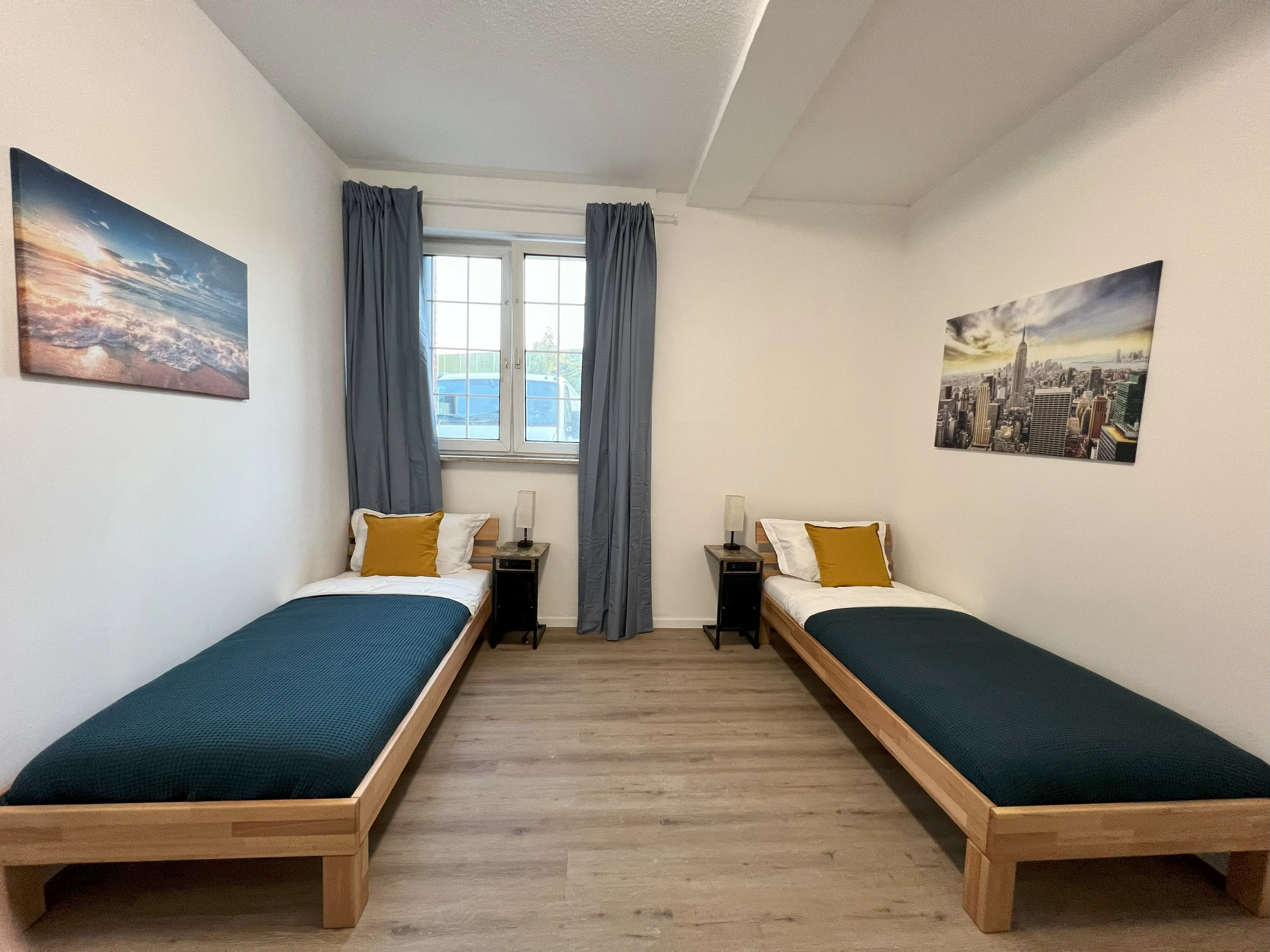 Schlafzimmer in Duisburger Unterkunft